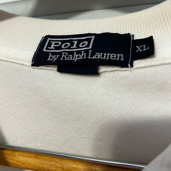 White Polo by Ralph Lauren XL - Picture 2 of 3